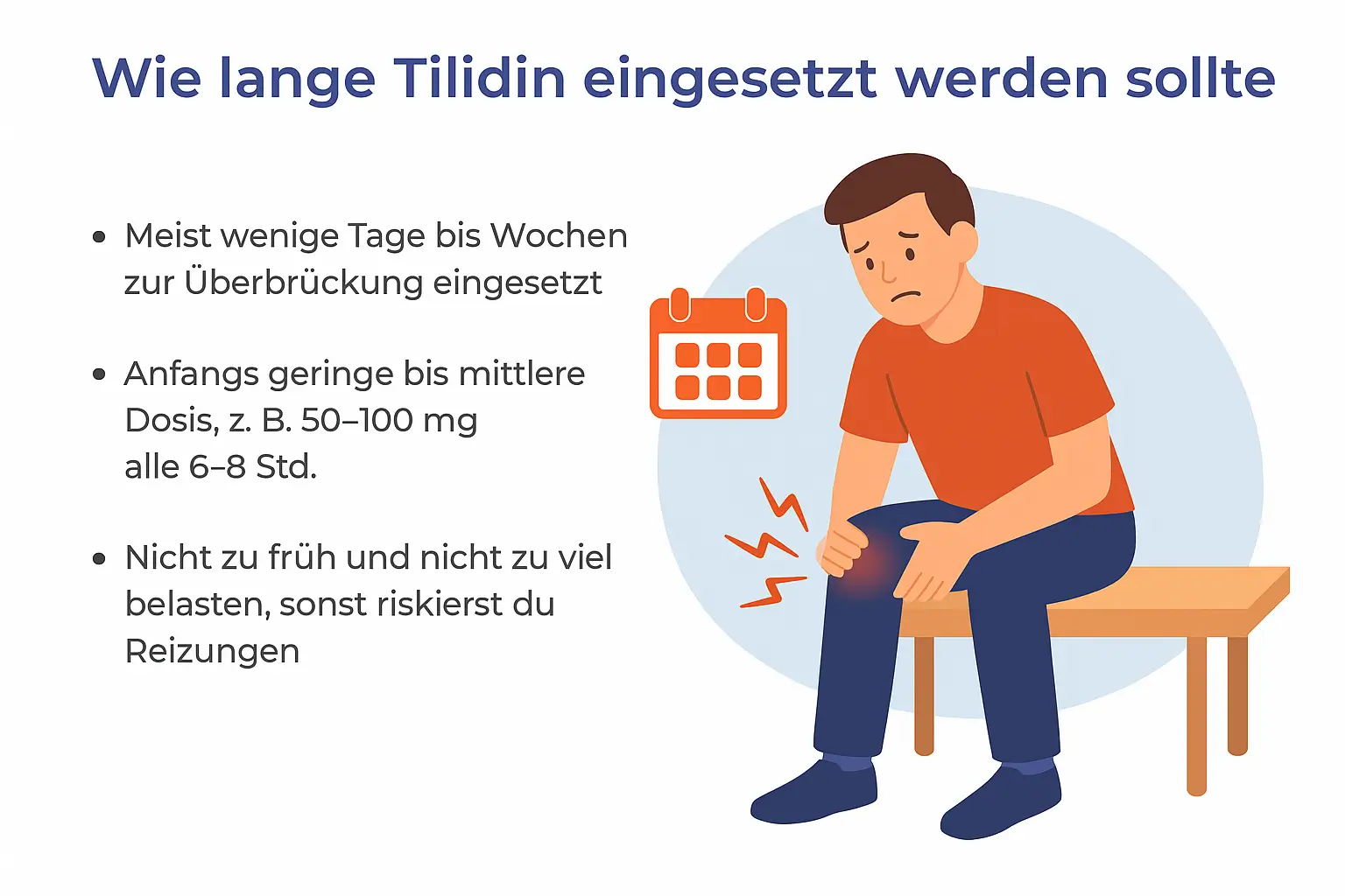 Wie lange Tilidin eingesetzt werden sollte knieschmerzen knie